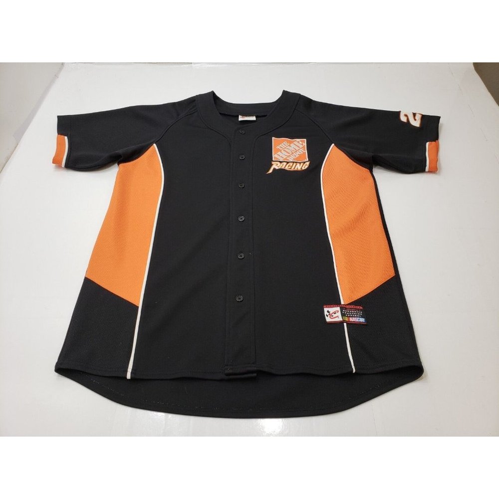 Chase Authentics Mens Shirt Tony Stewart Pit Crew Jersey #20 NASCAR Size L